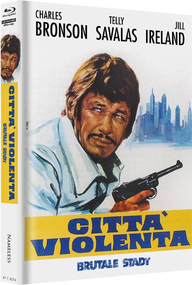 Città violenta - Brutale Stadt (1970) Cover E, Limited Edition, Mediabook, Uncut, 4K Ultra HD + 3 Blu-rays