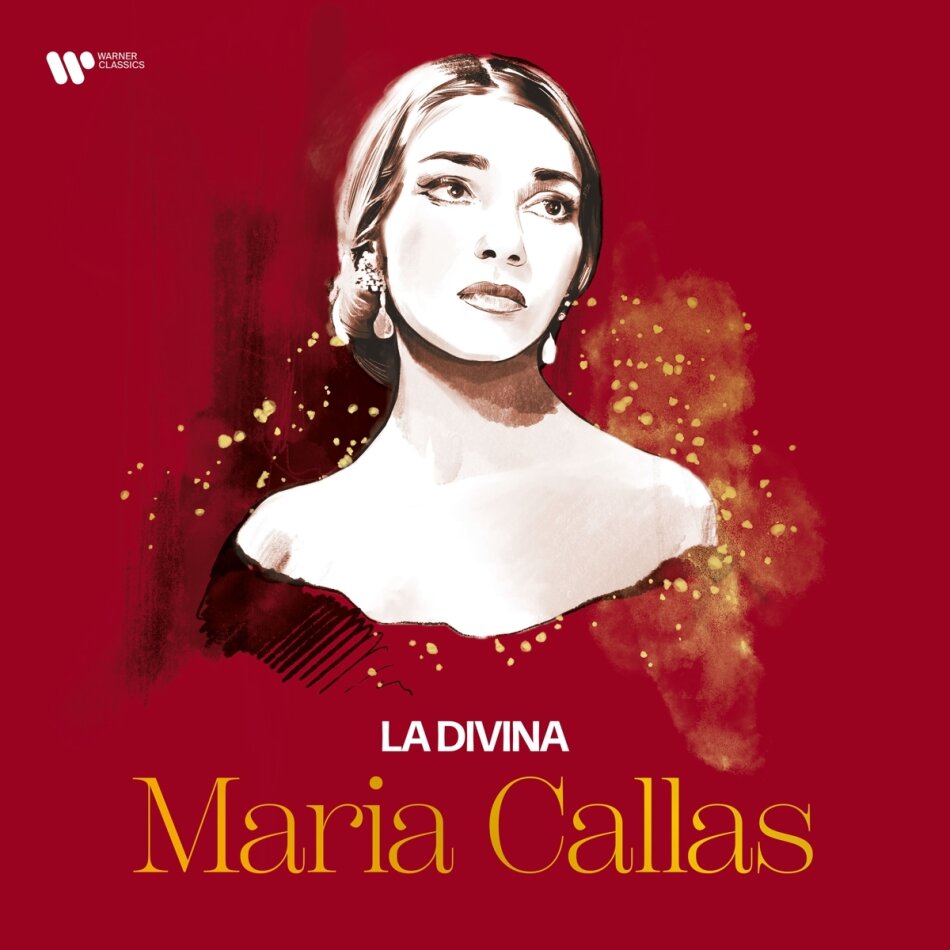 G. Pretre, T. Serafin, +, Vincenzo Bellini (1801-1835), … - La Divina - Maria Callas Red Vinyl, LP