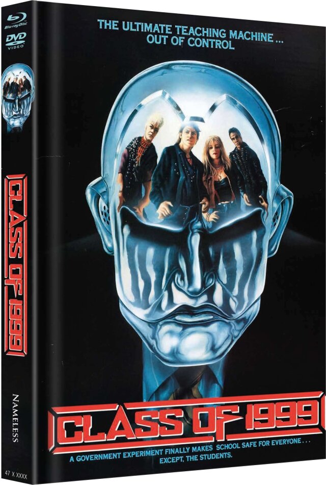 Class of 1999 (1990) Cover A, Limited Edition, Mediabook, Uncut, Blu-ray + DVD