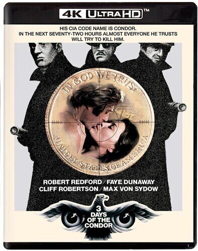3 Days Of The Condor (1975) 4K Ultra HD + Blu-ray
