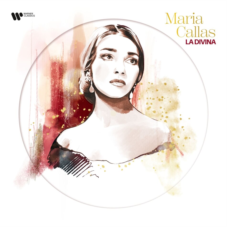 G. Pretre, T. Serafin, +, Vincenzo Bellini (1801-1835), … - La Divina - Maria Callas - Best Of Limited Edition, Picture Disc, LP