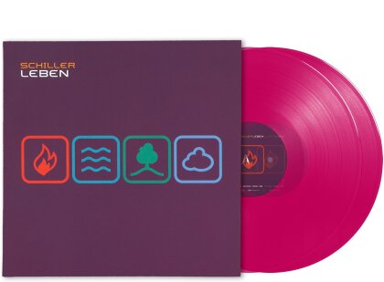 Schiller - Leben (2023 Reissue, Gatefold, Limited Edition, Violett Transparent Vinyl, 2 LPs)