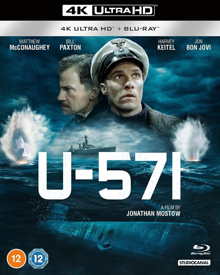 U-571 (2000) 4K Ultra HD + Blu-ray