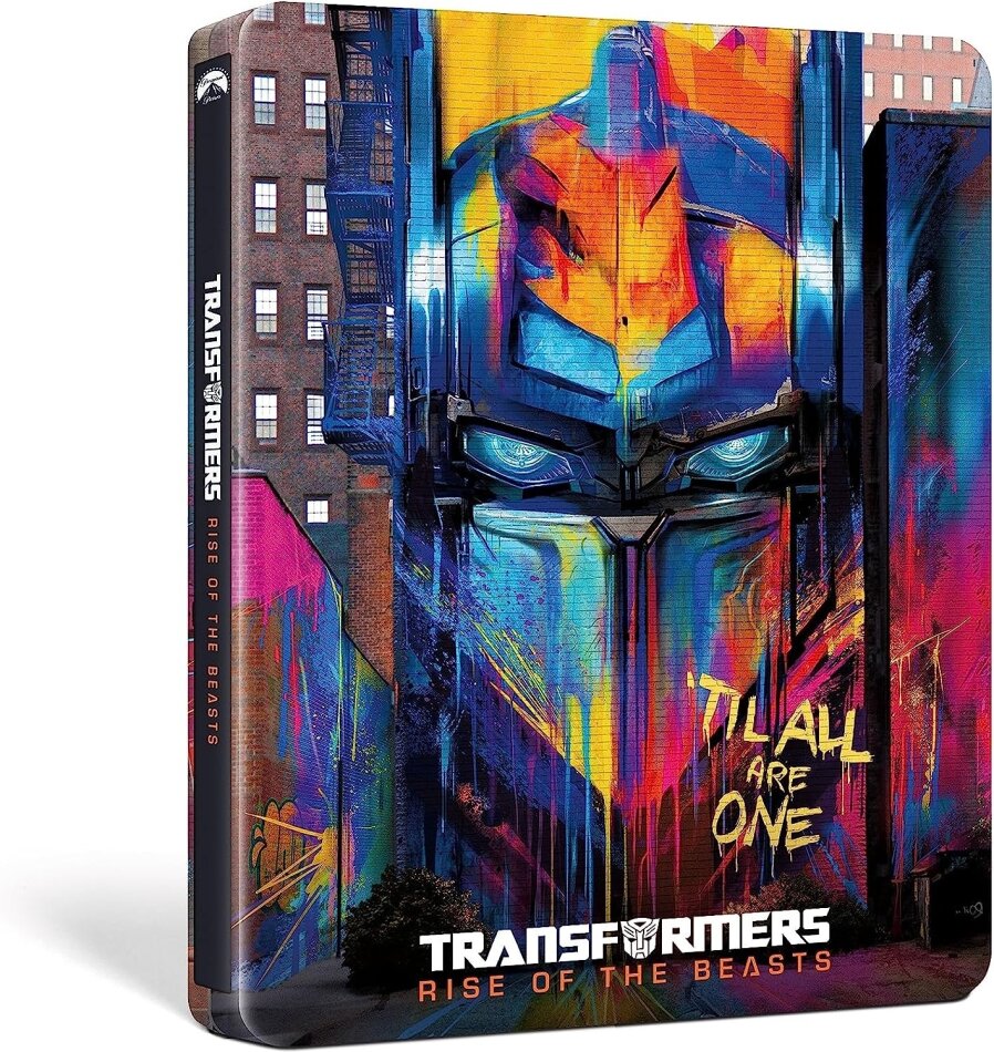 Transformers: Rise of the Beasts (2023) Limited Edition, Steelbook, 4K Ultra HD + Blu-ray
