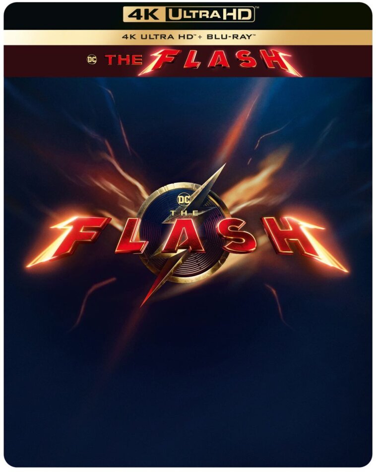 The Flash (2023) Limited Edition, Steelbook, 4K Ultra HD + Blu-ray