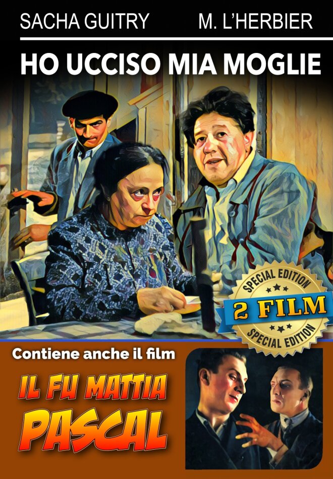 Ho ucciso mia moglie (1951) / Il fu mattia Pascal (1925) - 2 Film s/w, Special Edition