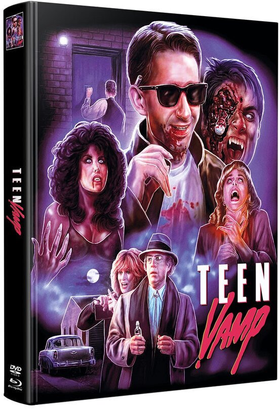 Teen Vamp (1989) Wattiert, Super Spooky Stories, Limited Edition, Mediabook, Blu-ray + 2 DVDs