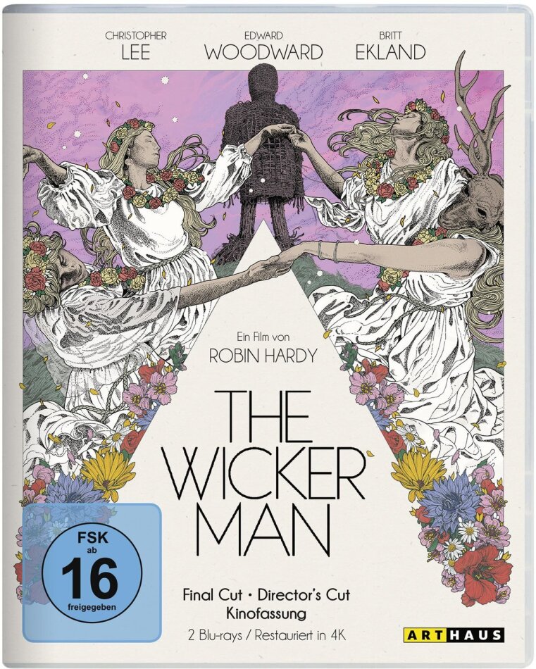 The Wicker Man (1973) Arthaus, Final Cut, Director's Cut, Kinoversion, Restaurierte Fassung, 2 Blu-rays