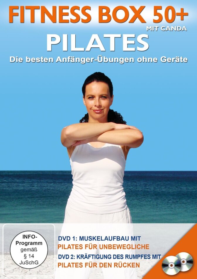 Fitness Box 50+ Pilates 2 DVDs