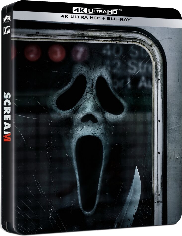 Scream 6 (2023) Limited Edition, Steelbook, 4K Ultra HD + Blu-ray