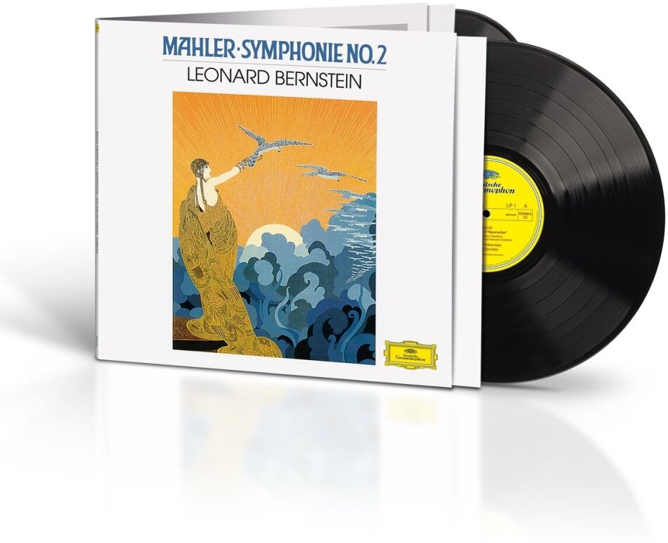 New York Philharmonic, Gustav Mahler (1860-1911) & Leonard Bernstein (1918-1990) - Symphony No. 2 "Resurrection" 2 LP