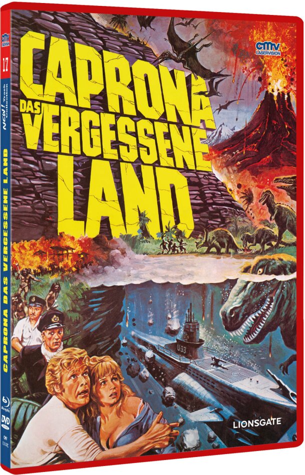 Caprona - Das vergessene Land (1974) The NEW! Trash Collection, Wendecover, Limited Edition, Blu-ray + DVD