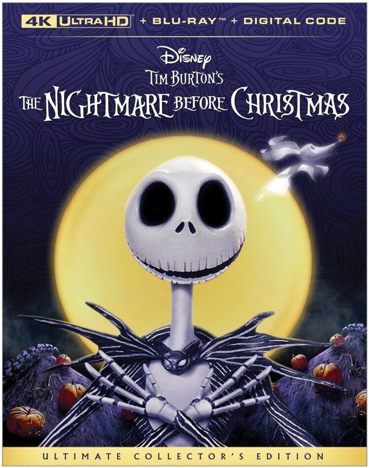 The Nightmare Before Christmas (1993) Ultimate Collector's Edition, 4K Ultra HD + Blu-ray