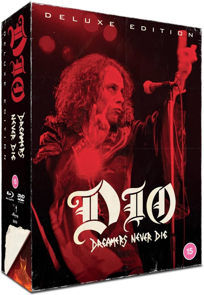 Dio - Dreamers Never Die + Goodies, Limited Deluxe Edition, Blu-ray + DVD