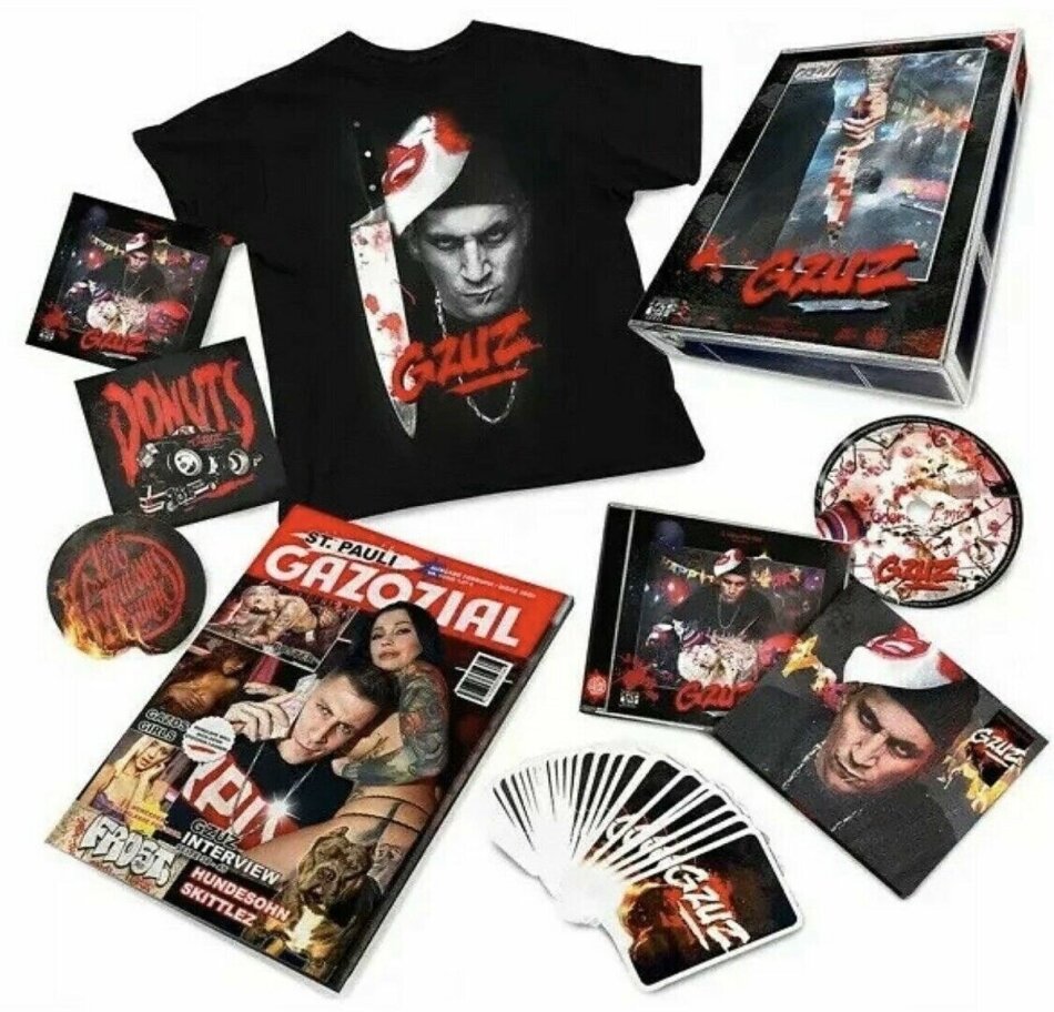 Gzuz (187 Strassenbande) - GZUZ + T-Shirt M, Boxset