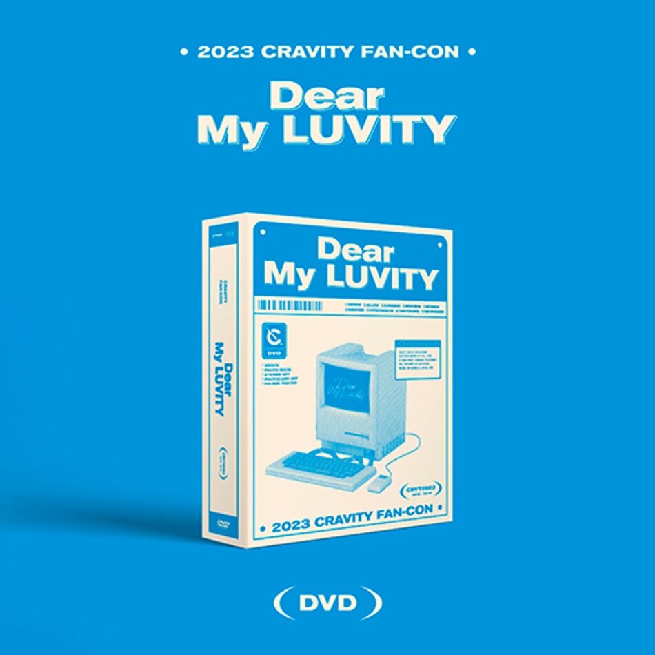 Cravity (K-Pop) - 2023 Cravity Fan-Con: Dear My LUVITY 3 DVDs