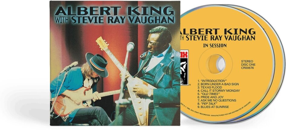 Albert King & Stevie Ray Vaughan - In Session 2024 Reissue, Concord Records, Deluxe Edition, 2 CDs