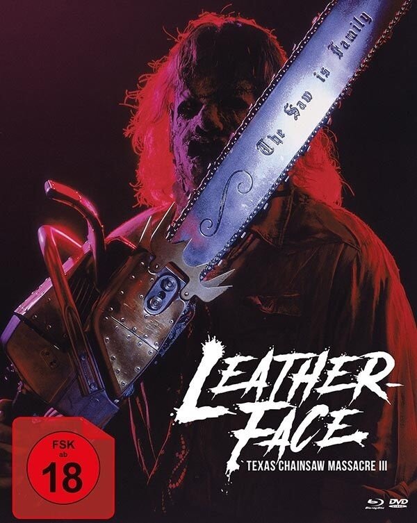 Leatherface - Texas Chainsaw Massacre 3 (1990) Limited Edition, Mediabook, Blu-ray + DVD