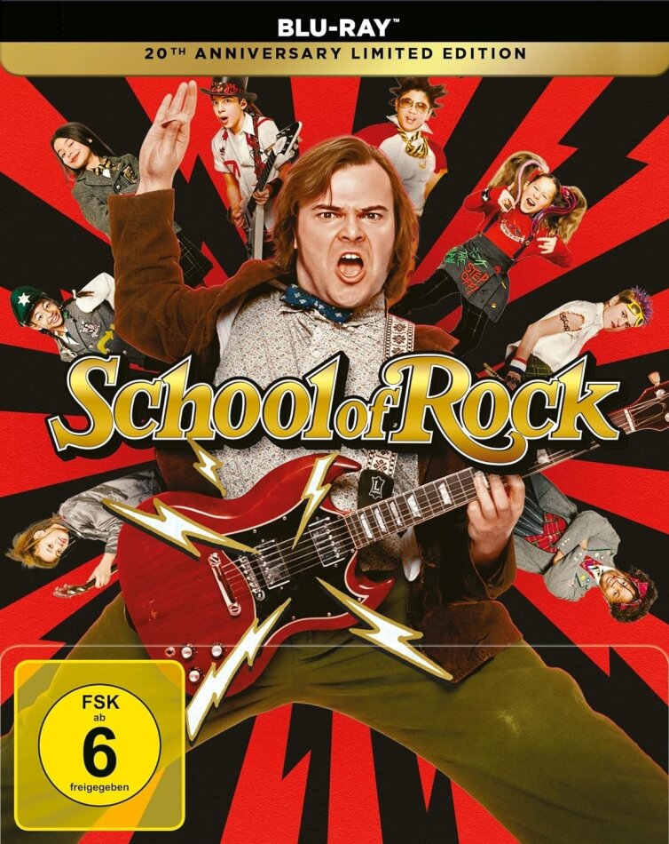 School of Rock (2003) 20th Anniversary Limited Edition, Steelbook