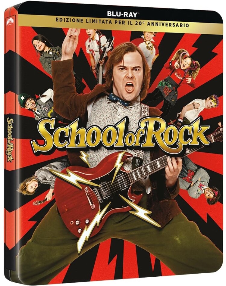 School of Rock (2003) 20th Anniversary Limited Edition, Steelbook