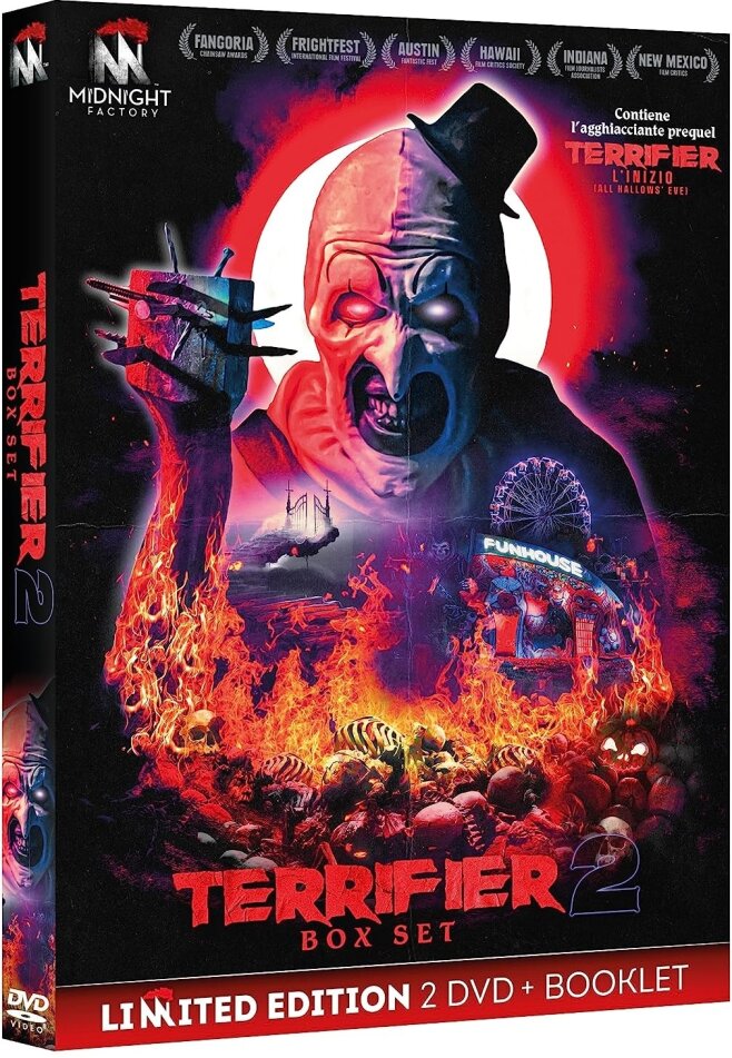 Terrifier 2 - Box Set - Terrifier - L'Inizio (2013) / Terrifier 2 (2022) Limited Edition, 2 DVDs