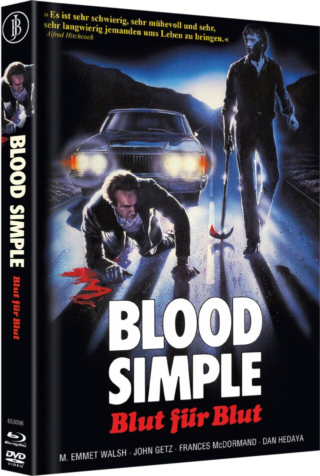 Blood Simple (1984) Cover A, Director's Cut, Limited Edition, Mediabook, Blu-ray + DVD