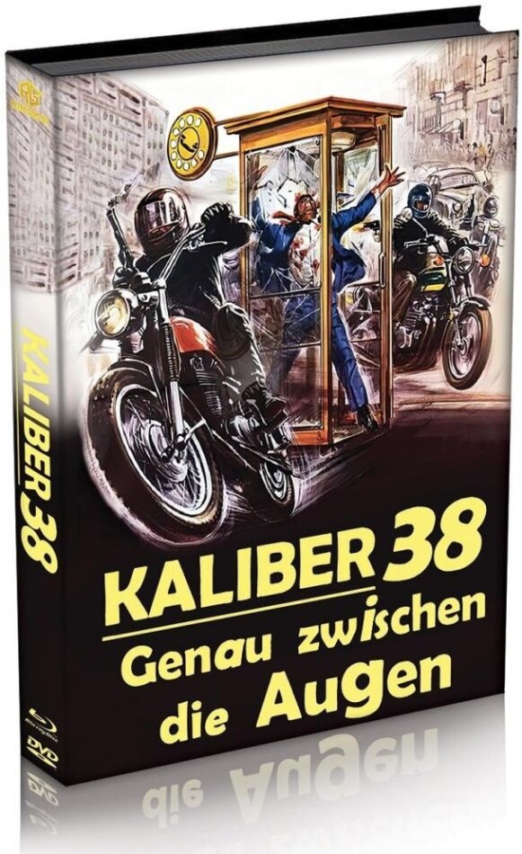 Kaliber 38 - Genau zwischen die Augen (1976) Cover A, Limited Edition, Mediabook, Blu-ray + DVD