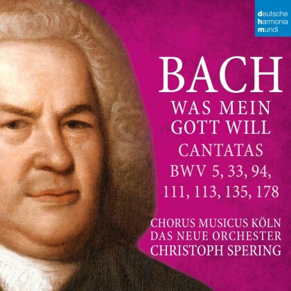 Christoph Spering, Chorus Musicus K&ouml;ln & Johann Sebastian Bach (1685-1750) - Cantatas BWV 5,33,94,111,113,135,178 (2 CD)