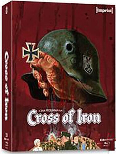 Cross of Iron (1977) Australian Release, Slipcover, Limited Edition, 4K Ultra HD + 2 Blu-rays