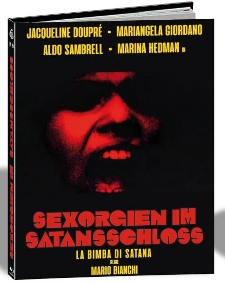 Sexorgien im Satansschloss (1982) Cover B, Édition Limitée, Mediabook