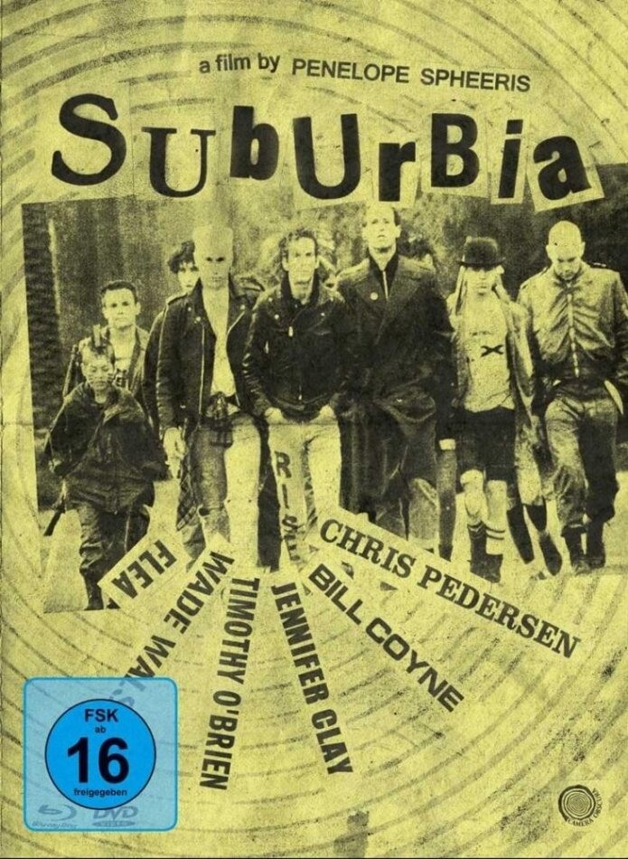 Suburbia (1983) Cover A, Limited Edition, Mediabook, Blu-ray + DVD