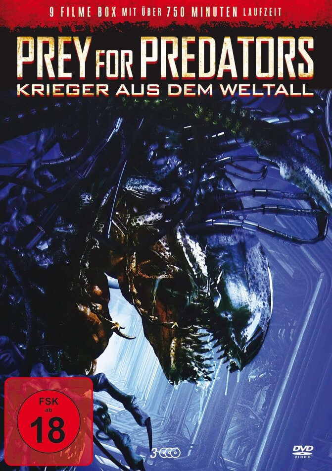 Prey for Predators - Krieger aus dem Weltall - 9 Filme 3 DVDs