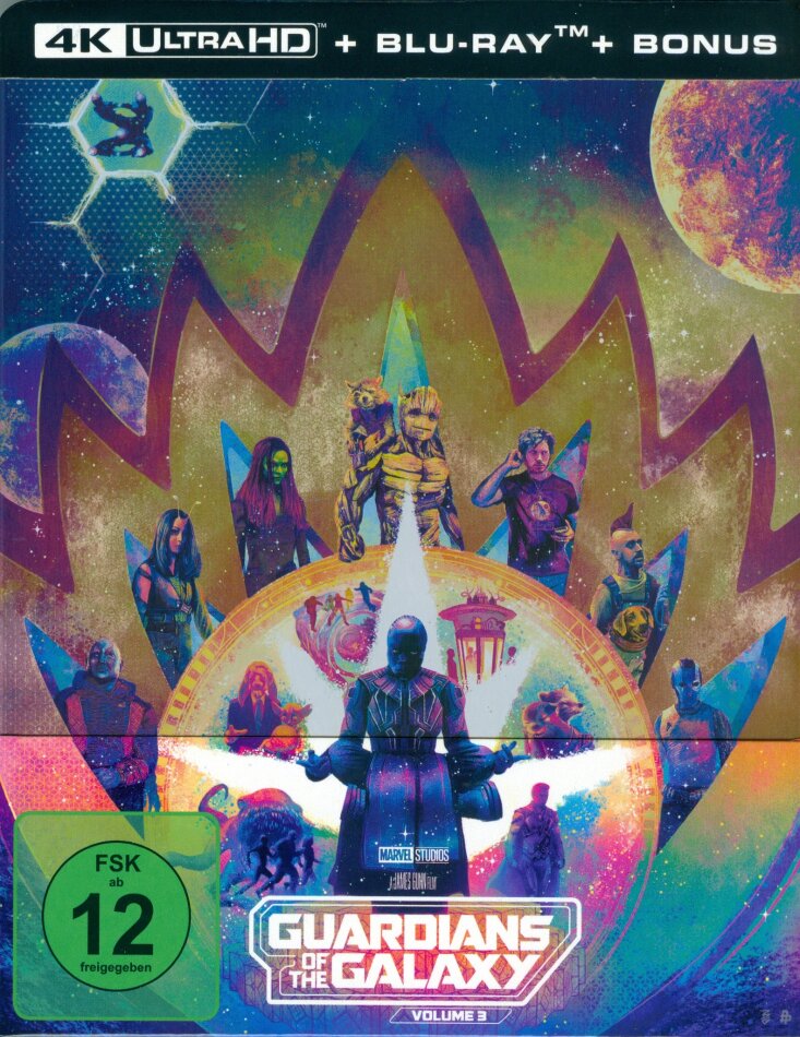 Guardians of the Galaxy - Vol. 3 (2023) Limited Edition, Steelbook, 4K Ultra HD + Blu-ray