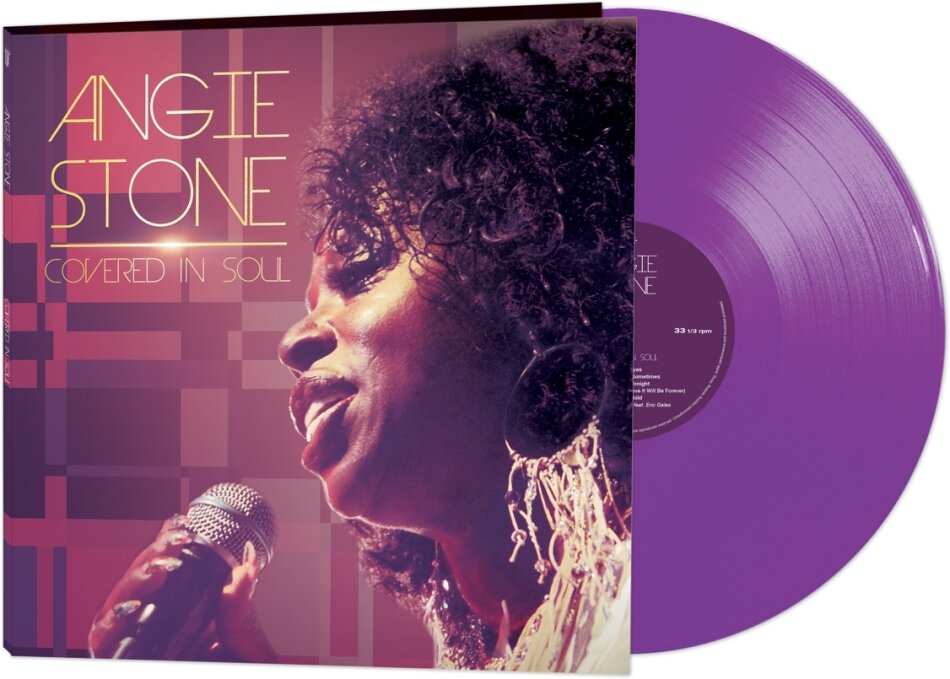 Angie Stone - Covered In Soul 2023 Reissue, Goldenlane, Purple Vinyl, LP