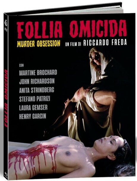 Follia Omicida - Murder Obsession (1981) Cover B, Limited Edition, Mediabook