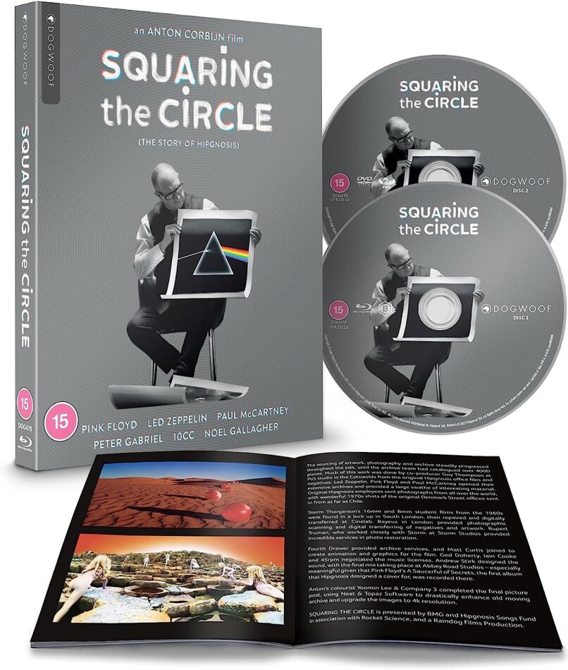 Squaring the Circle - The Story of Hipgnosis (2022) Collector's Edition, Blu-ray + DVD