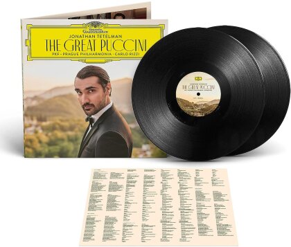 Giacomo Puccini (1858-1924), Carlo Rizzi, Jonathan Tetelman & Prague Philharmonia - Great Puccini (2 LP)