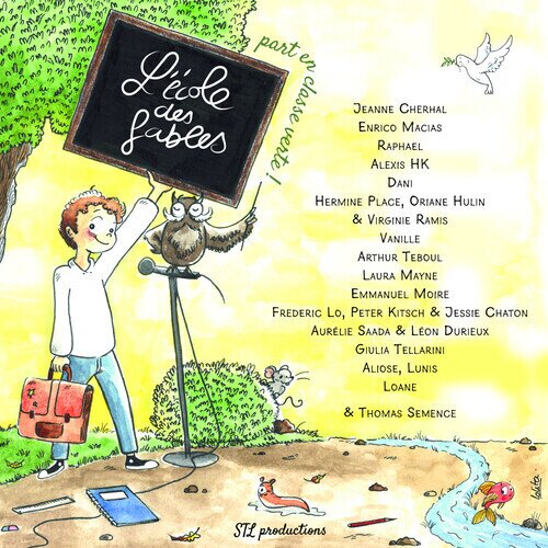 L École Des Fables - L École Des Fables...Part En Classe Verte CD + Buch