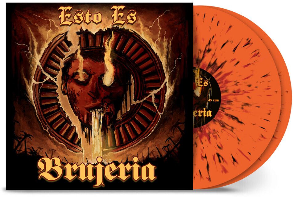 Brujeria - Esto Es Brujeria Gatefold, Limited Edition, Orange/Red/Black Splatter Vinyl, 2 LPs