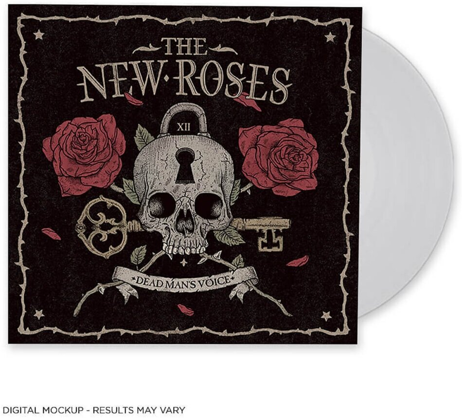 The New Roses - Dead Man's Voice 2023 Reissue, Napalm Records, Clear Vinyl, LP