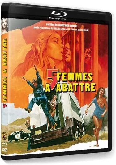 5 femmes a abattre (1974) Pochette réversible, Édition Limitée, Blu-ray + DVD