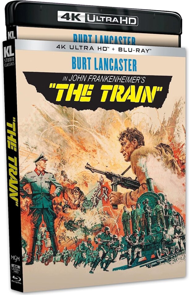 The Train (1964) s/w, 4K Ultra HD + Blu-ray