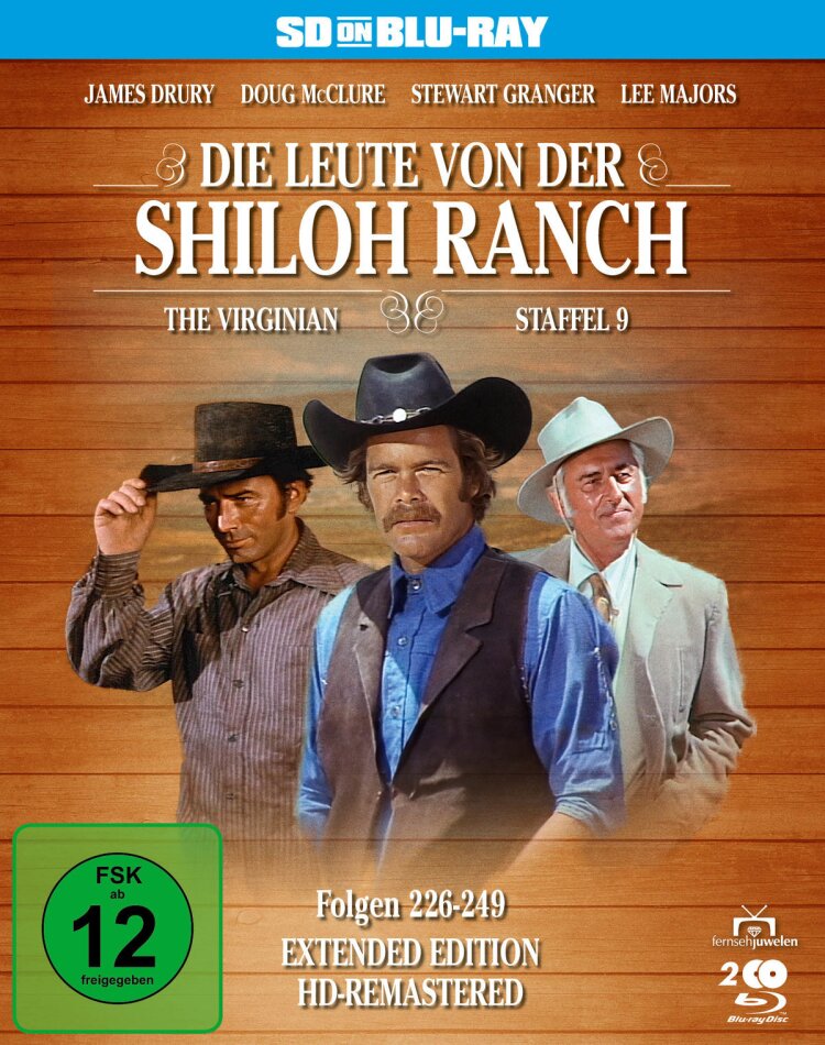 Die Leute von der Shiloh Ranch - Staffel 9 SD on Bluray, 2 Blu-rays