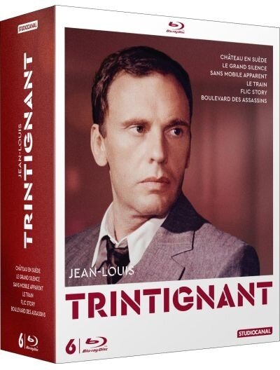 Jean-Louis Trintignant - Coffret 6 Films 6 Blu-rays