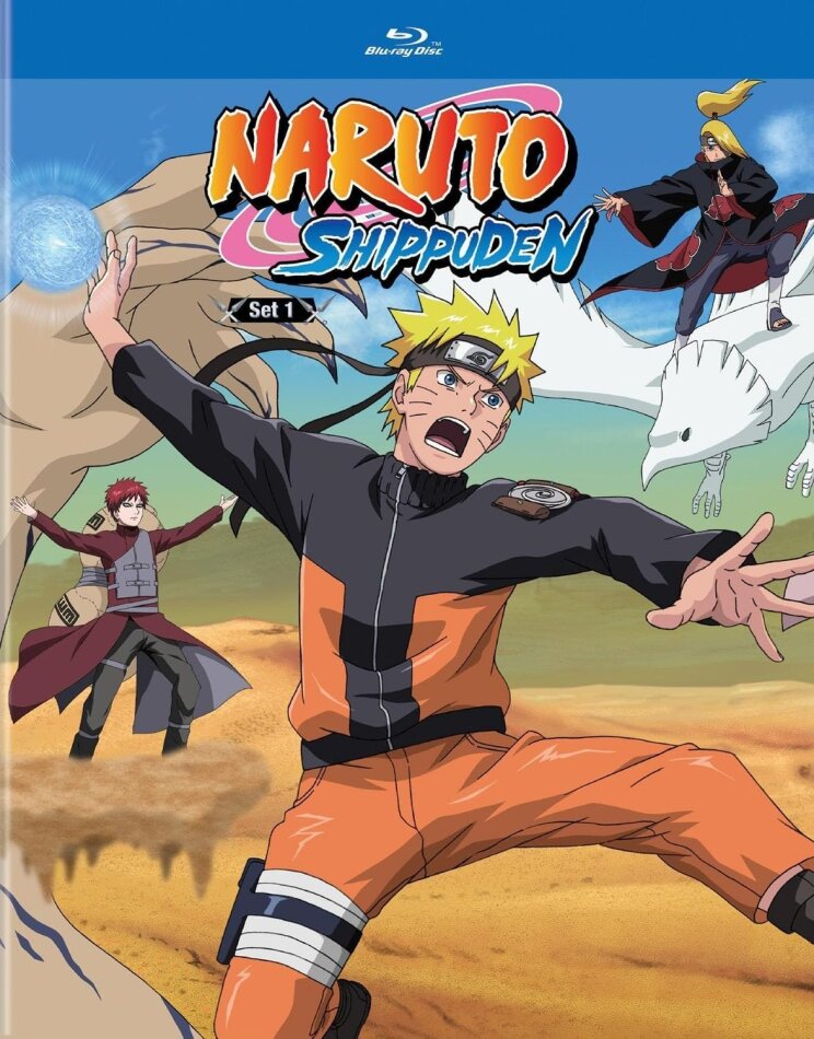 Naruto Shippuden - Set 1 4 Blu-rays