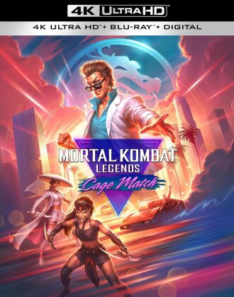 Mortal Kombat Legends - Cage Match (2023) (4K Ultra HD + Blu-ray)