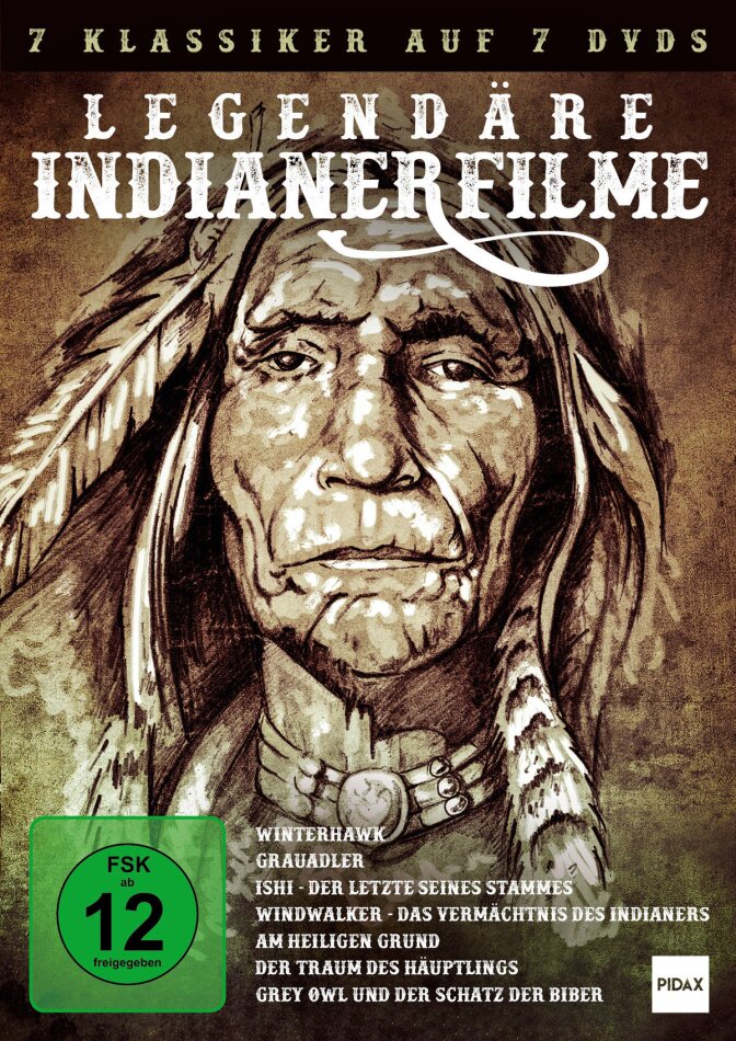 Legendäre Indianerfilme - 7 Klassiker 7 DVDs