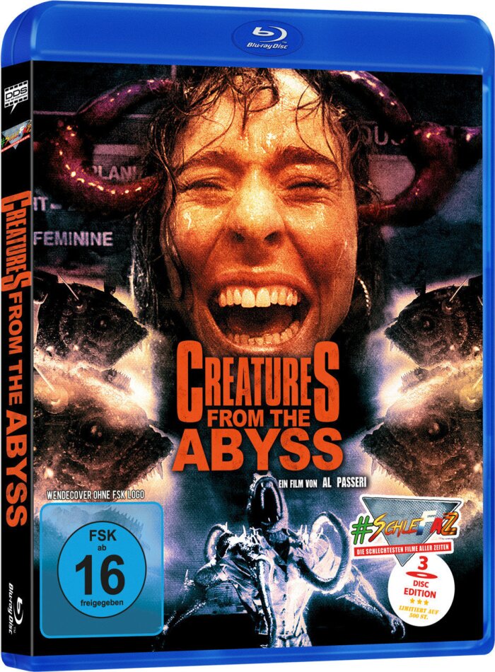 Creatures from the Abyss (1994) SchleFaZ - Die schlechtesten Filme aller Zeiten, Limited Edition, Blu-ray + 2 DVDs
