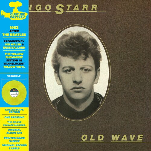 Ringo Starr - Old Wave 2023 Reissue, Culture Factory, Limited Edition, Yellow Vinyl, LP