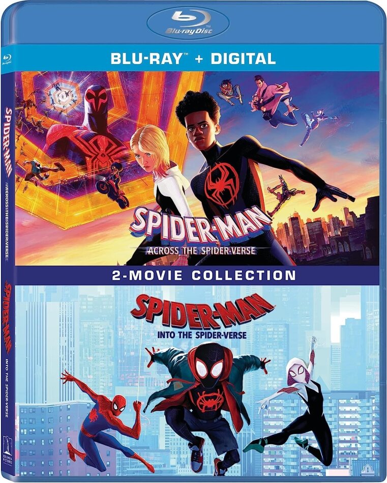 Spider-Man: Across the Spider-Verse (2023) / Spider-Man: Into the Spider-Verse (2018) - 2-Movie Collection 2 Blu-rays